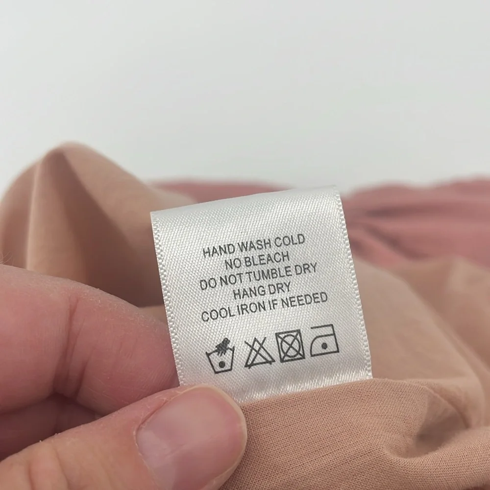 Privacy Please Off Shoulder Dress in Pink S A21 - Picture 5 of 8